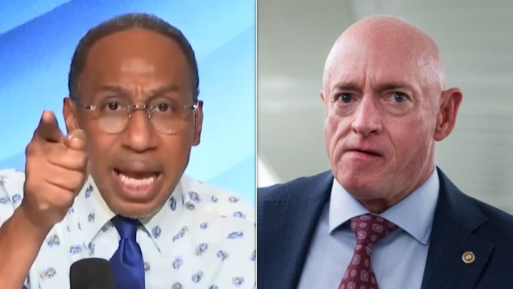 Stephen A. Smith called out Senator Mark Kelly during Wednesday's episode of his “Straight Shooter” SiriusXM show.