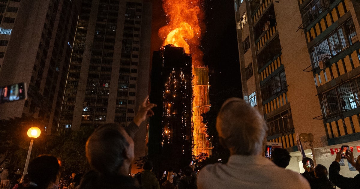 Hong Kong Firefighters Make Final Search For Survivors After High-Rise Fire Kills 128