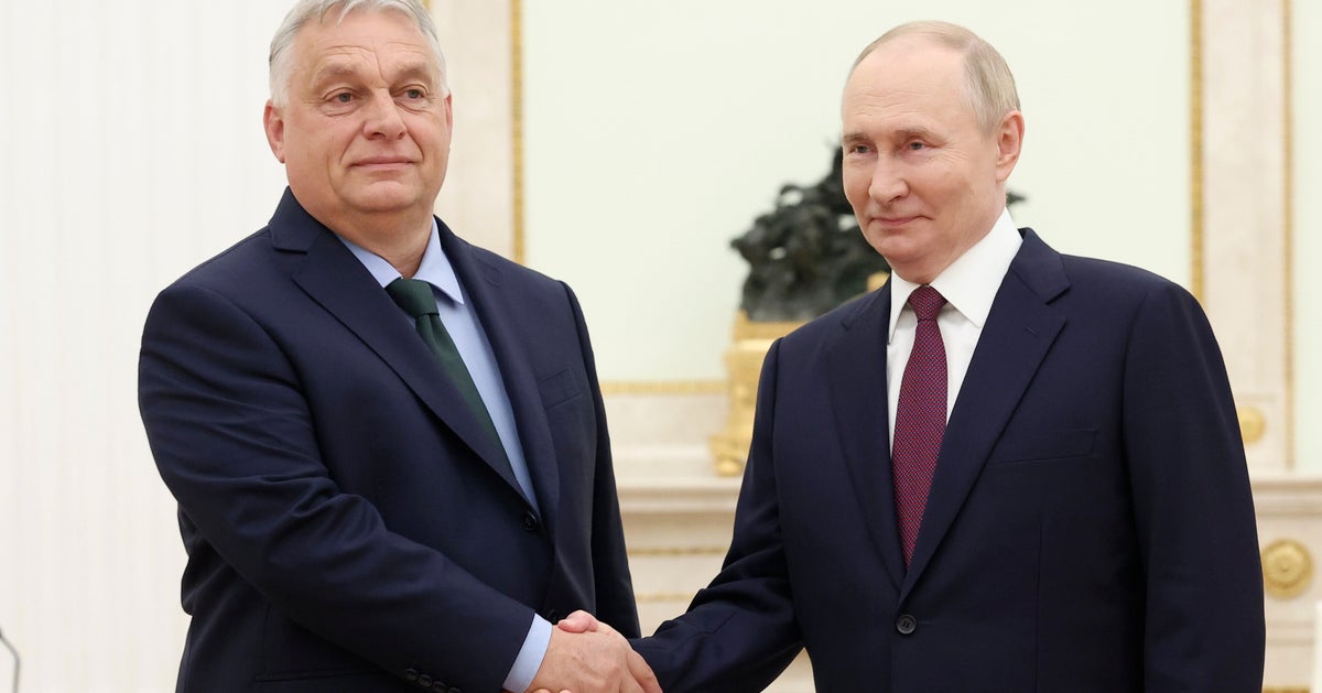Hungary's Viktor Orbán Meets Russia's Vladimir Putin In Moscow For Energy Talks