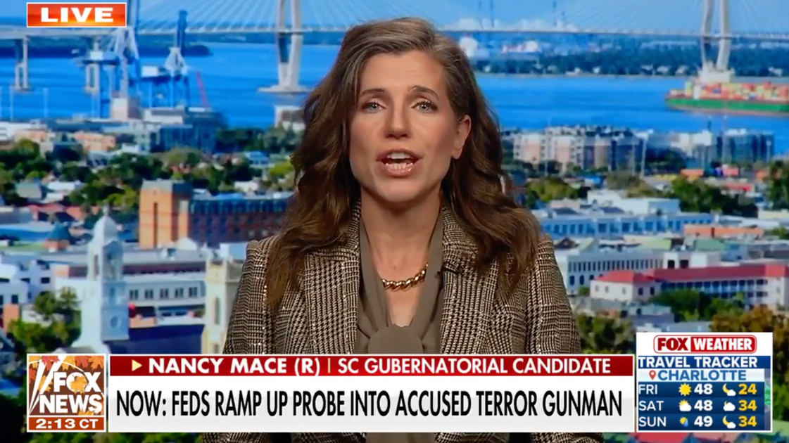 Nancy Mace Says DC Shooting Suspect Should Be Executed: 'He Doesn't Deserve To Live'
