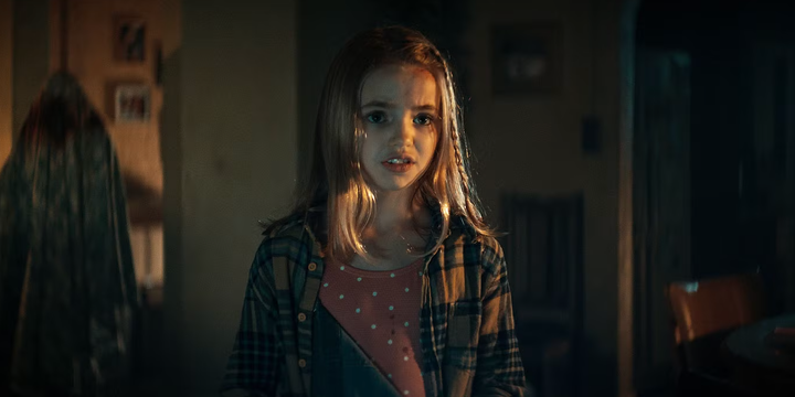 Nell Fisher in the 2023 horror Evil Dead Rise