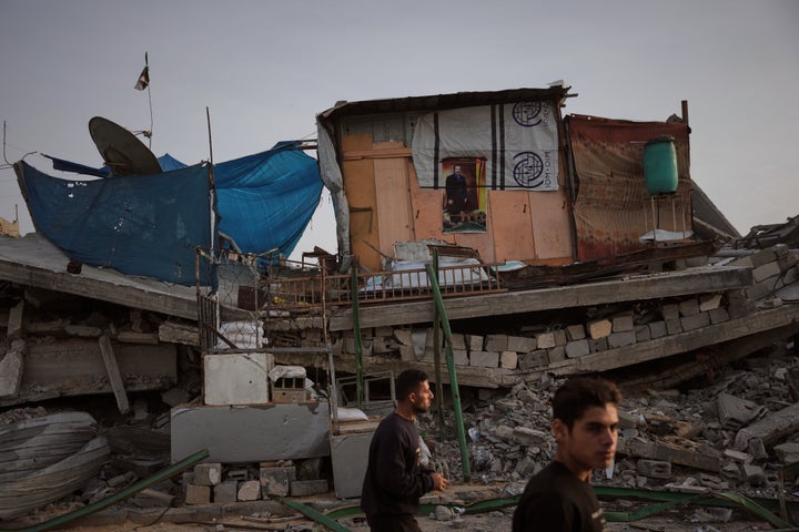 Palestinian Demise Toll Has Surpassed 70,000 Since The Israel-Hamas Struggle Started, Gaza Ministry Says 1 A tent sheltering displaced Palestinians stands atop rubble left by Israeli air and ground operations in Gaza City Saturday, Nov. 29, 2025. (AP Photo/Abdel Kareem Hana)