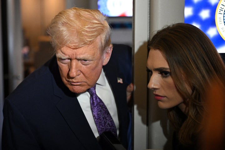 Trump tries to square his anti-drug stance with plans to pardon a convicted trafficker 1 President Donald Trump was asked on Sunday about his plans to pardon Juan Orlando Hernández, the former president of Honduras, who is accused of drug trafficking.