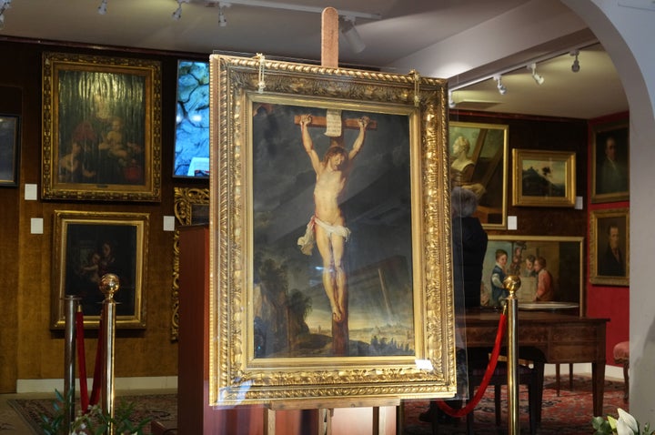 Centuries-Misplaced Rubens Discovered In A Paris Dwelling Sells For An Eye-Watering Sum 5 Long-lost painting "Crucifixion of Jesus Christ" by Baroque master Peter Paul Rubens, which was hidden for more than four centuries.