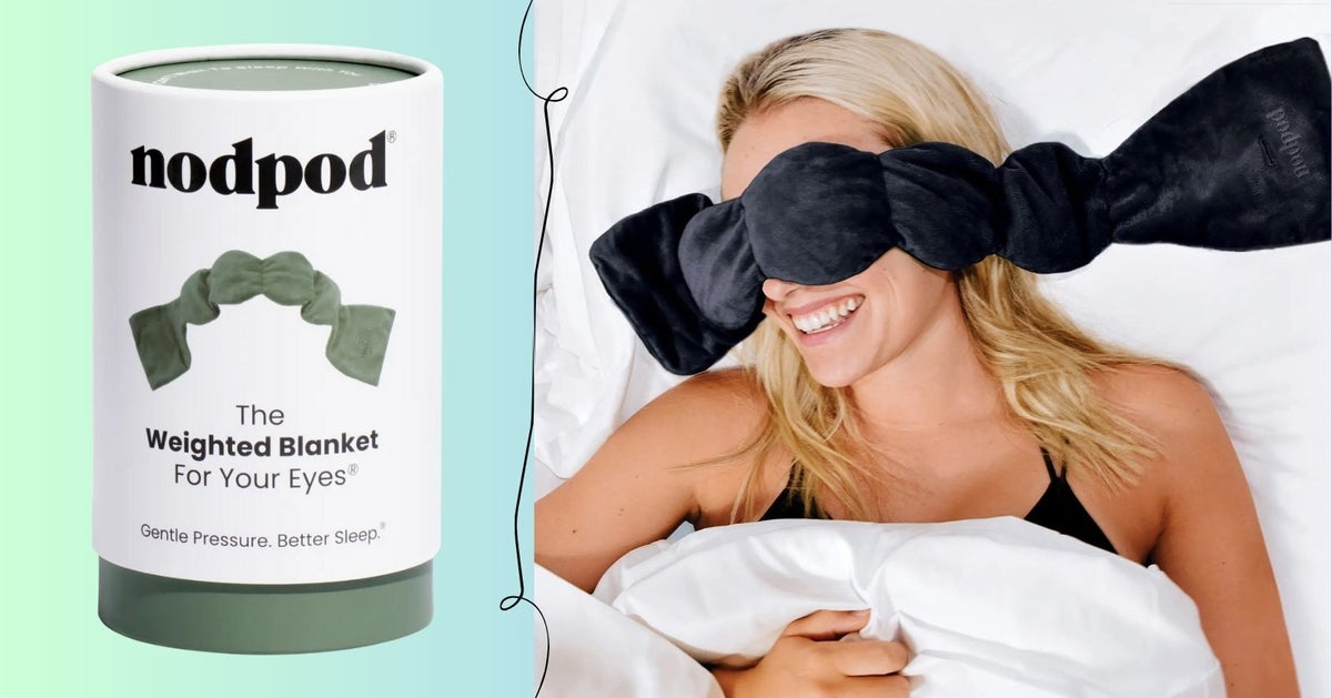 The NodPod Weighted Sleep Mask Helped Me Fall Asleep Faster