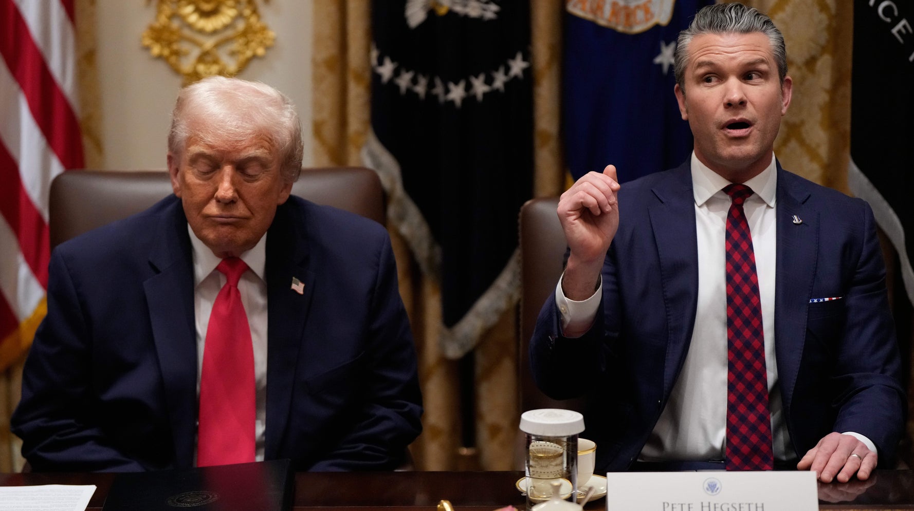 Trump, Hegseth Blame Admiral for 'Double-Tap' Strike Deemed War Crime