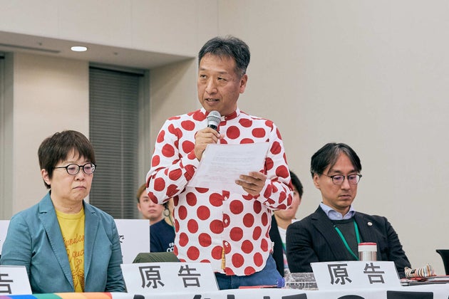 東京2次訴訟原告の山縣真矢さん（2025年12月2日）