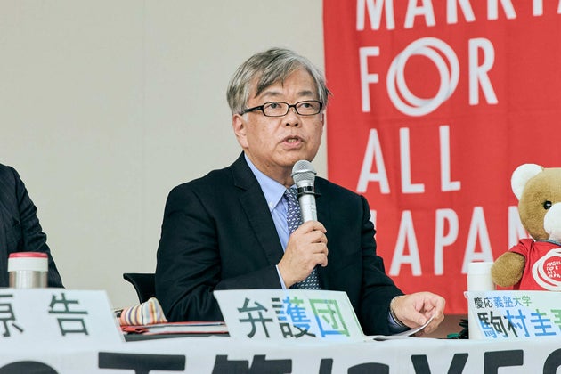 慶應大学法学部の駒村圭吾教授（2025年12月2日）