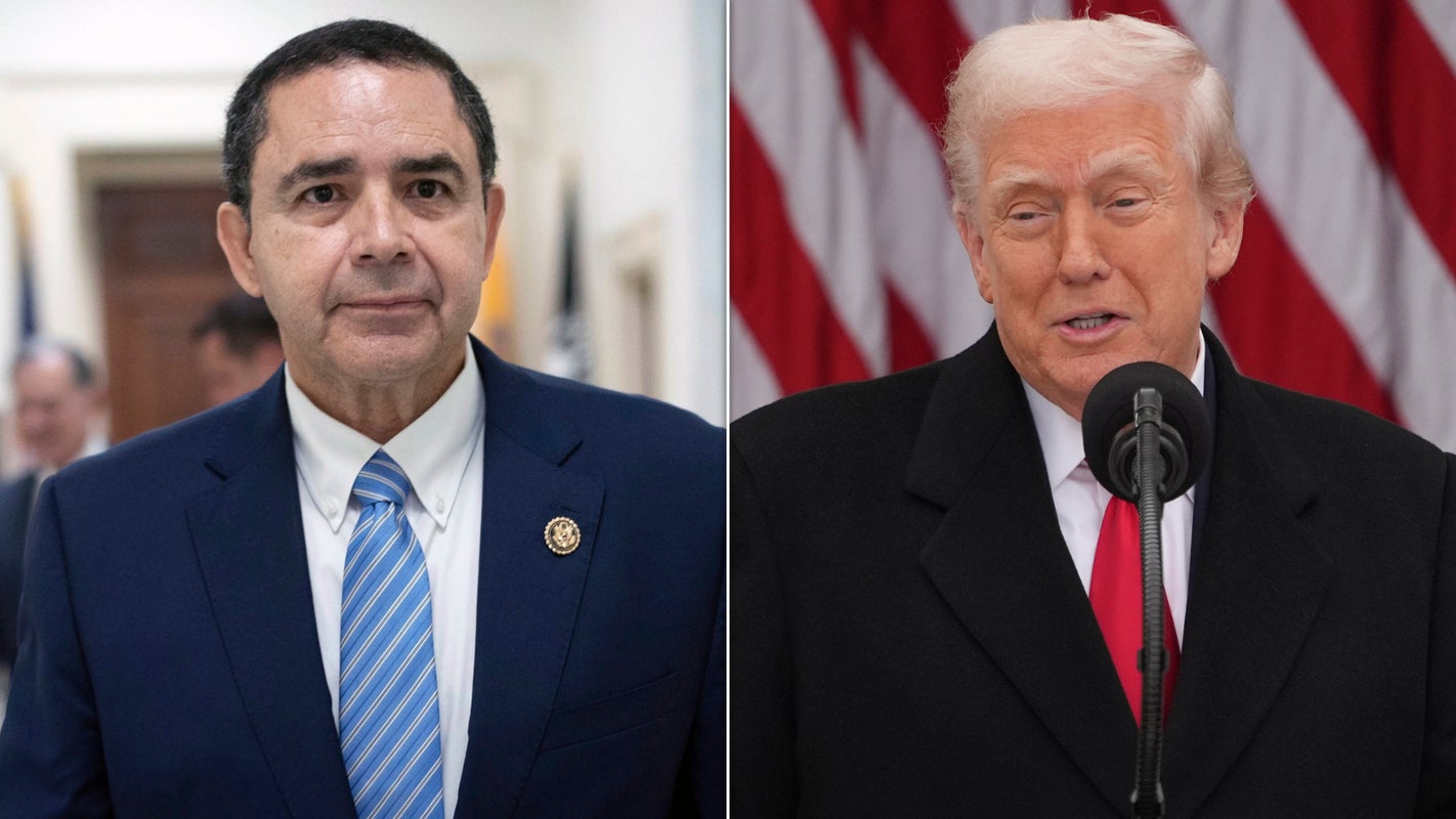 Henry Cuellar, Donald Trump