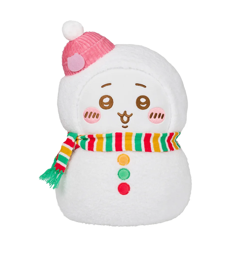 ちいかわ 雪だるま ぬいぐるみ エニマイクジ全72個 画像】【エニマイくじ】ちいかわが雪だるまに！ぬいぐるみやポーチなど