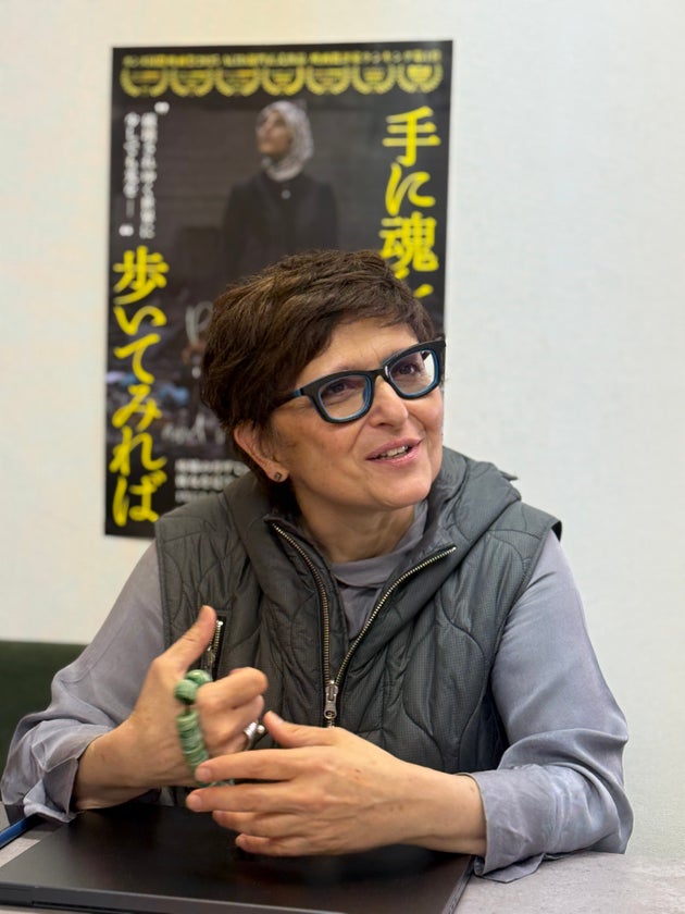 日本での映画公開を前に来日したセピデ・ファルシ監督