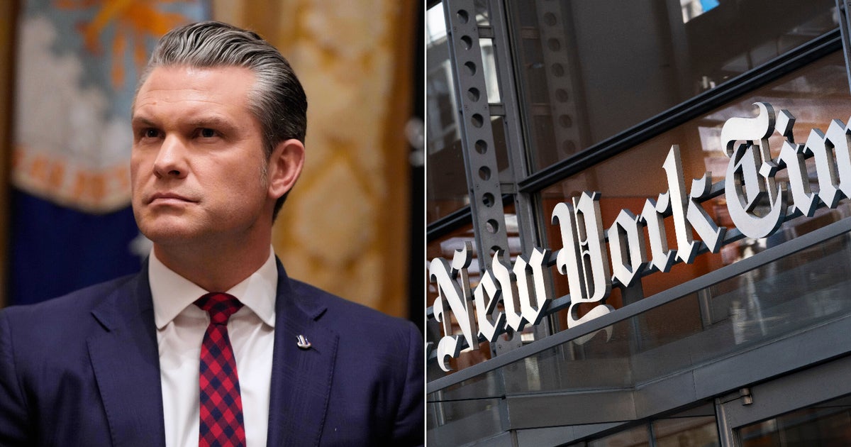 The New York Times Is Suing The Pentagon Over Pete Hegseth's Press Policy