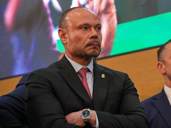 Dan Bongino, who is now deputy director at the FBI, was among those who endorsed a theory that espoused pipe bombs placed by political party buildings near the Capitol on Jan. 5, 2021, were an inside job.