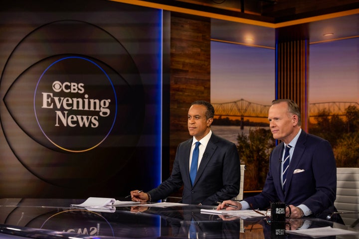 Maurice DuBois, left, and John Dickerson will both be off the air in a matter of weeks now that DuBois announced that he, too, is leaving the newscast.