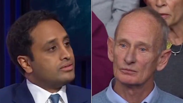 Zia Yusuf clashed with an audience member on BBC Question Time