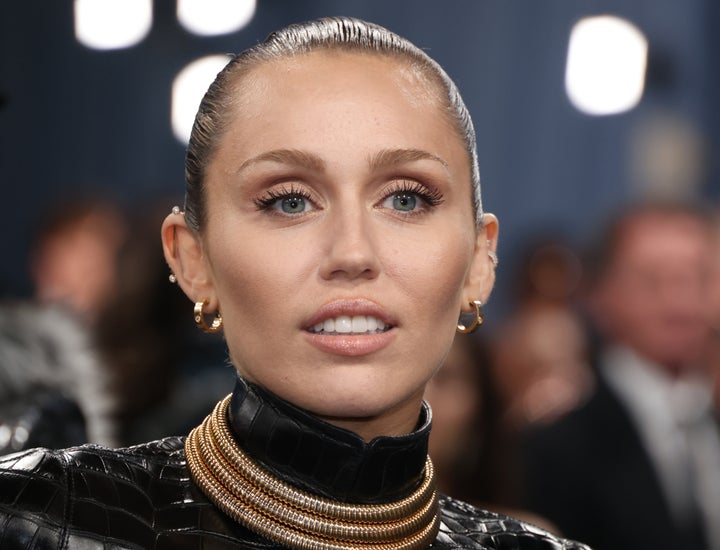 Miley Cyrus, seen here attending the 2025 Met Gala, explained her paper phobia while appearing on "Jimmy Kimmel Live!"