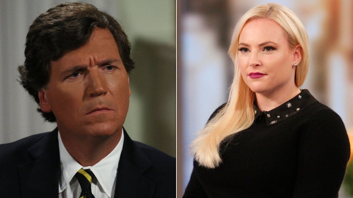 Meghan McCain responds after being body-shamed by Tucker Carlson 1 Commentator Tucker Carlson and former co-host of