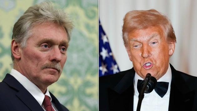 Dmitry Peskov and Donald Trump