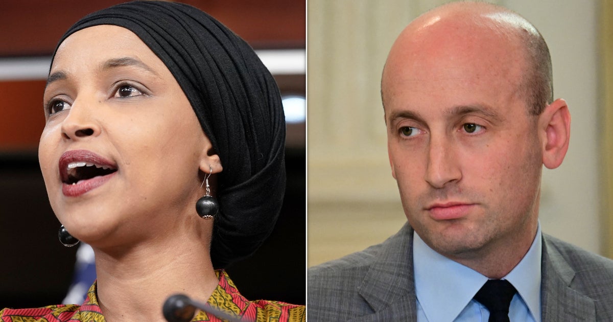 Rep. Ilhan Omar Says Stephen Miller's Rhetoric Echoes Language Used By Nazis
