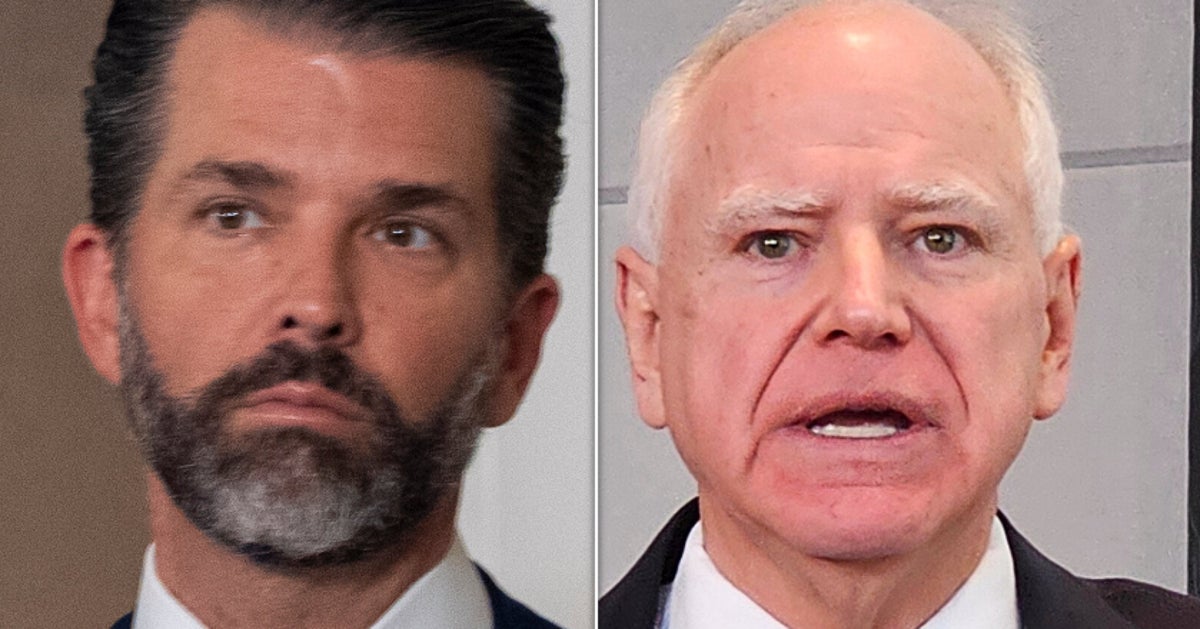 Donald Trump Jr.’s ’Disgusting’ Children’s Book Attack On Tim Walz Draws Condemnation