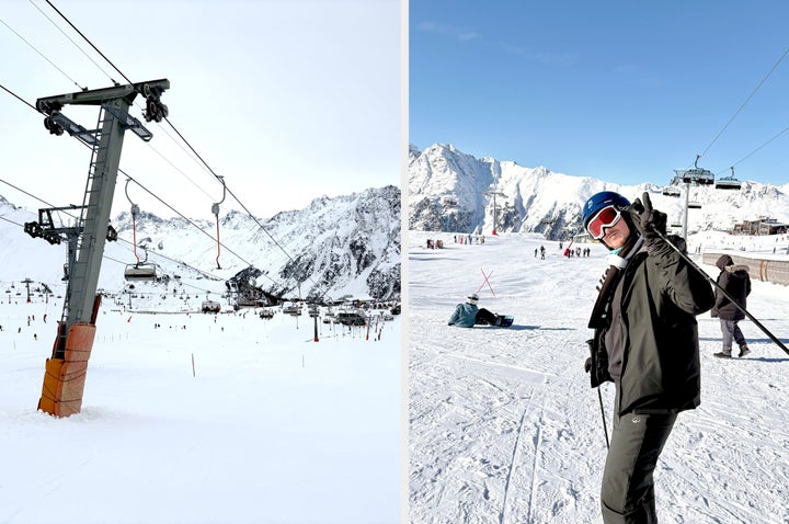 A paisagem montanhosa é verdadeiramente impressionante.