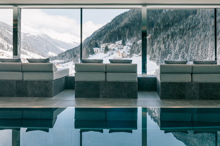 O Elizabeth Arthotel é um dos quatro hotéis 5 estrelas em Ischgl.