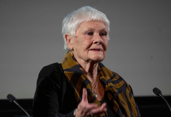 Dame Judi Dench, here at a screening in London in 2024, said that disgraced producer and convicted sex criminal Harvey Weinstein has 