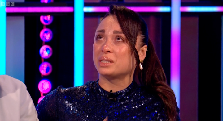 A estrela do Strictly Come Dancing, Katya Jones, admitiu que ainda está se recuperando dos eventos do fim de semana.