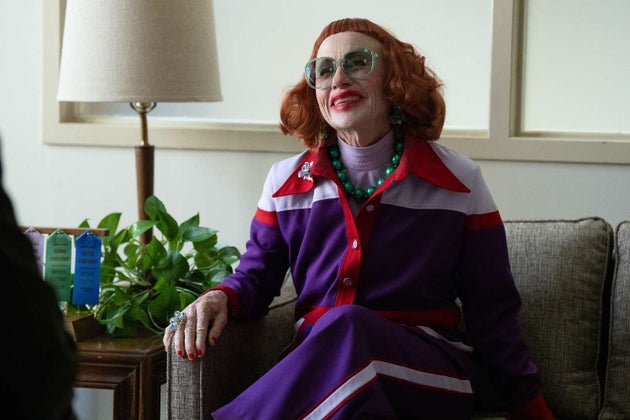 Amy Madigan as the unmistakable Aunt Gladys in Weapons