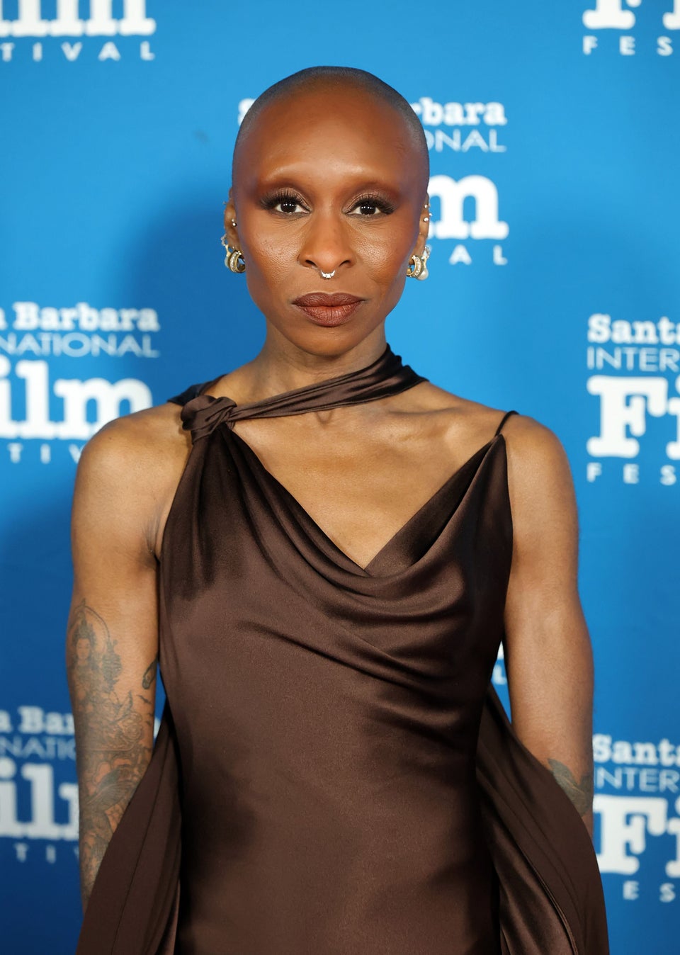 Cynthia Erivo had a great response when an interviewer repeatedly called her out