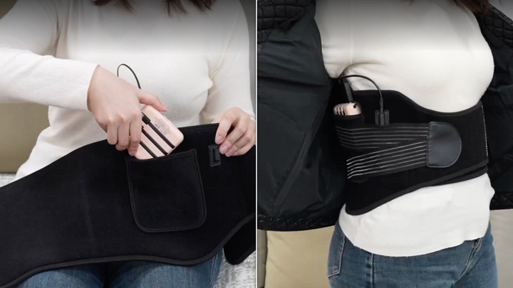 Pop a power bank into the pocket and take it anywhere you need to!