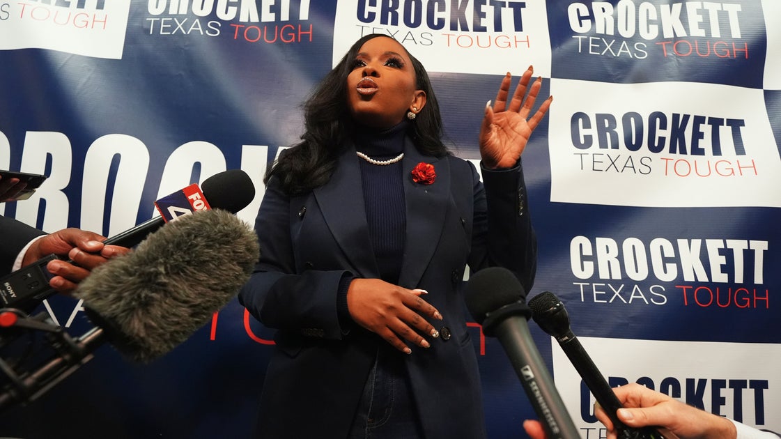 Democrats Seem Worried About Jasmine Crockett’s Senate Bid