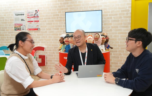 左から、GTNのブイさん、呉さん、ナムさん