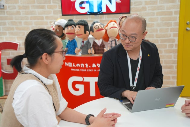 GTNの呉さん（右）