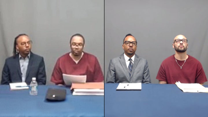 Lamont Williams sat beside Julius Jones and Tremane Wood at their clemency hearings