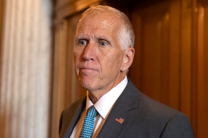 Sen. Thom Tillis (R-N.C.) has frustrated senators by blocking their tribal bills in an effort to pressure them into supporting his efforts to secure full federal recognition for the Lumbee tribe.