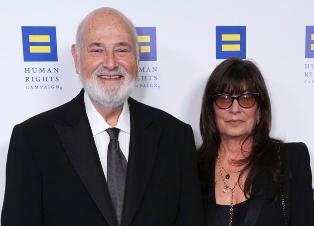 Rob Reiner and Michele Singer Reiner at a Human Rights Campaign dinner earlier this year