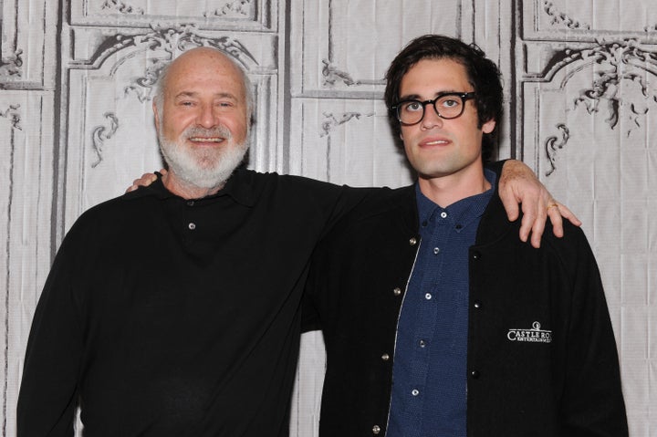 Director Rob Reiner and his son Nick Reiner attend AOL Build Presents: "Being Charlie" at AOL Studios in New York City on May 4, 2016.