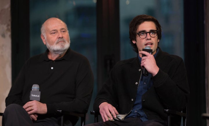 Rob Reiner and Nick Reiner discuss "Being Charlie" at AOL Studios in New York City on May 4, 2016.