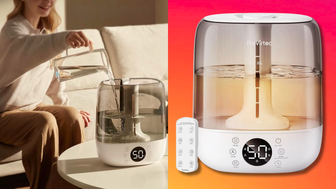 This Self-Cleaning Humidifier Ends Discomfort From Dry Air