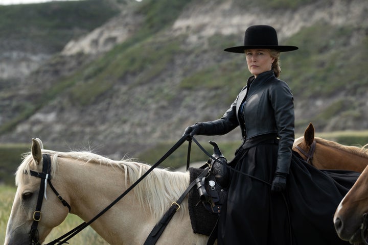 Gillian Anderson as Constance Van Ness in "The Abandons."