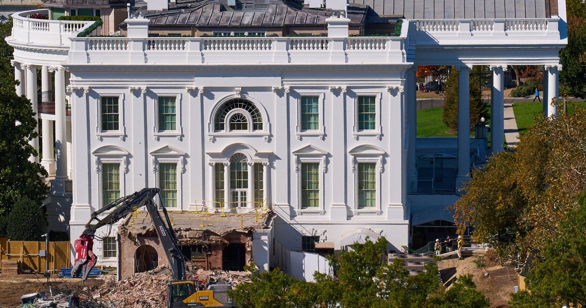 Trump White House Opposes Preservationists' Push To Halt Ballroom Project