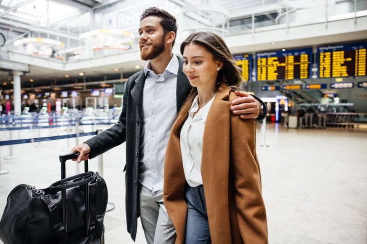 “A little space before a long flight can actually make the ‘together time’ feel lighter,” said therapist Rebecca Tenzer.