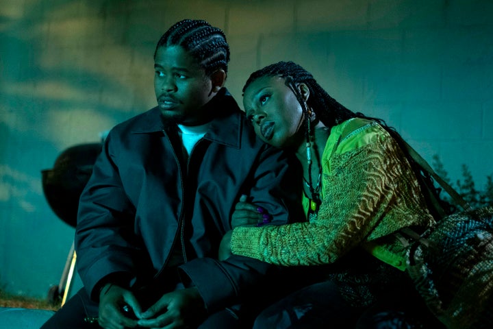 Isaiah John as Leon and Gail Bean as Wanda in "Snowfall."