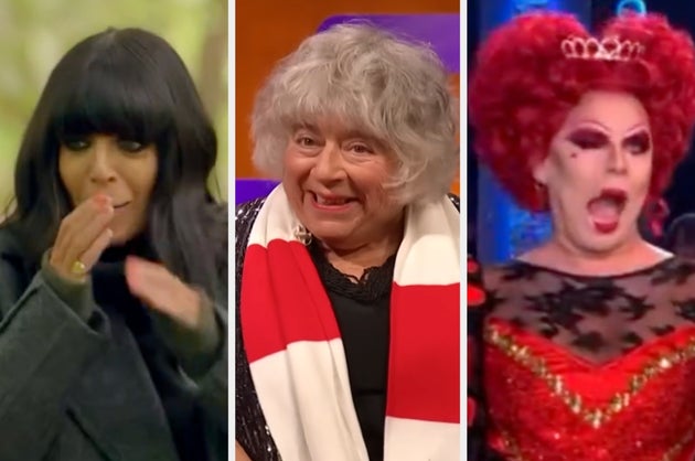 Claudia Winkleman, Miriam Margolyes and La Voix were responsible for some of our favourite celebrity moments of 2025