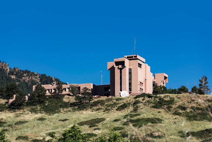 The National Center for Atmospheric Research's Mesa Laboratory is seen in 2016 in Boulder, Colorado.