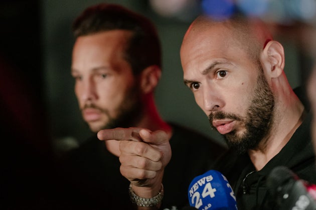 Andrew Tate and his brother Tristan were charged with rape, having sex with a minor, human trafficking and money laundering, charges which they deny. 