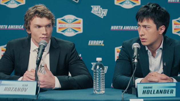 Connor Storrie and Hudson Williams