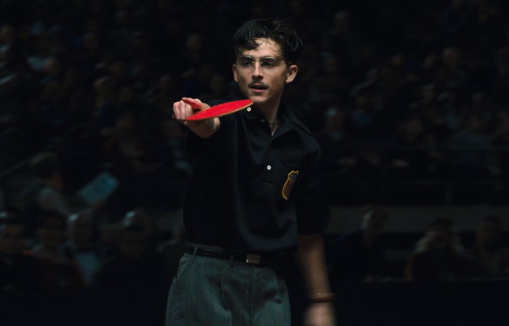 "Marty Supreme" star Timothée Chalamet refused to let a body-double steal his glory in a wild spanking scene featured in the film.