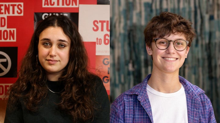 Mia Tretta (left) and Zoe Weissman (right) are both two-time school shooting survivors.